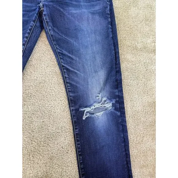 AE American Eagle Jeans Next Level Flex Slim Distressed 32 x 34 (33 inseam) C095 - Picture 2 of 16